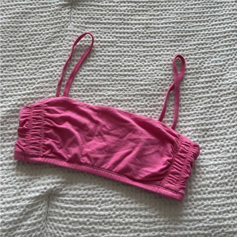 TNA Pink Crop Top/Bra